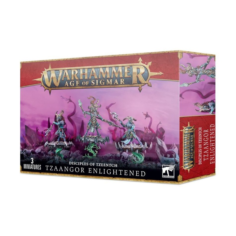Age of Sigmar Disciples of Tzeentch: Tzaangor Enlightened AoS DTZ Tzaangor Enlightened