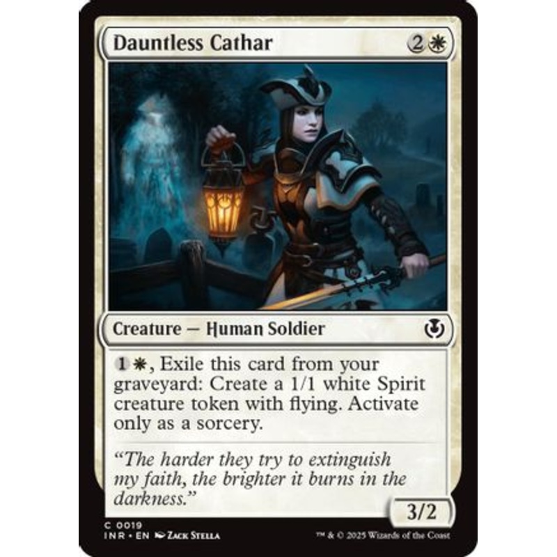 Dauntless Cathar (INR-019) – Innistrad Remastered Foil [Common]