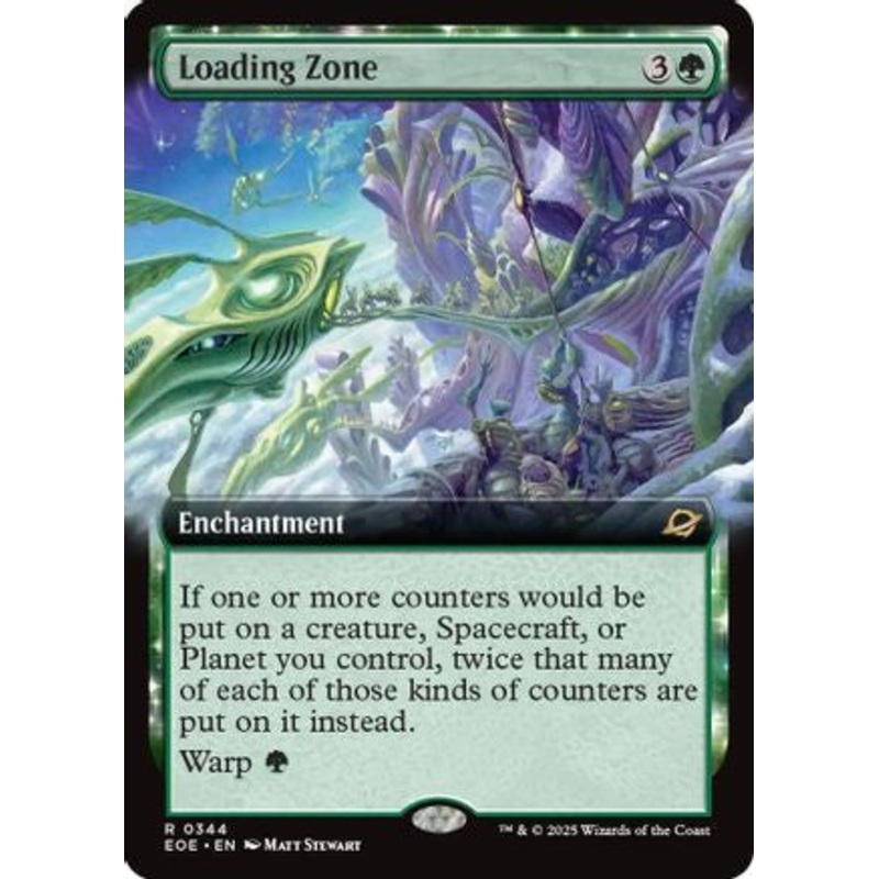 Loading Zone (Extended Art) (EOE-344) – Edge of Eternities Foil [Rare] Near Mint