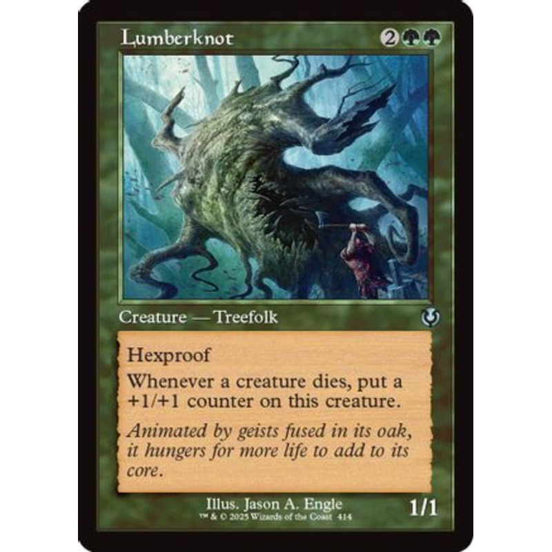Lumberknot (Retro Frame) (INR-414) – Innistrad Remastered Foil [Uncommon]