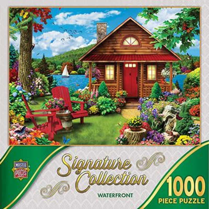 Masterpieces – Signature Collection – Waterfront Jigsaw Puzzle (1000 Pieces)