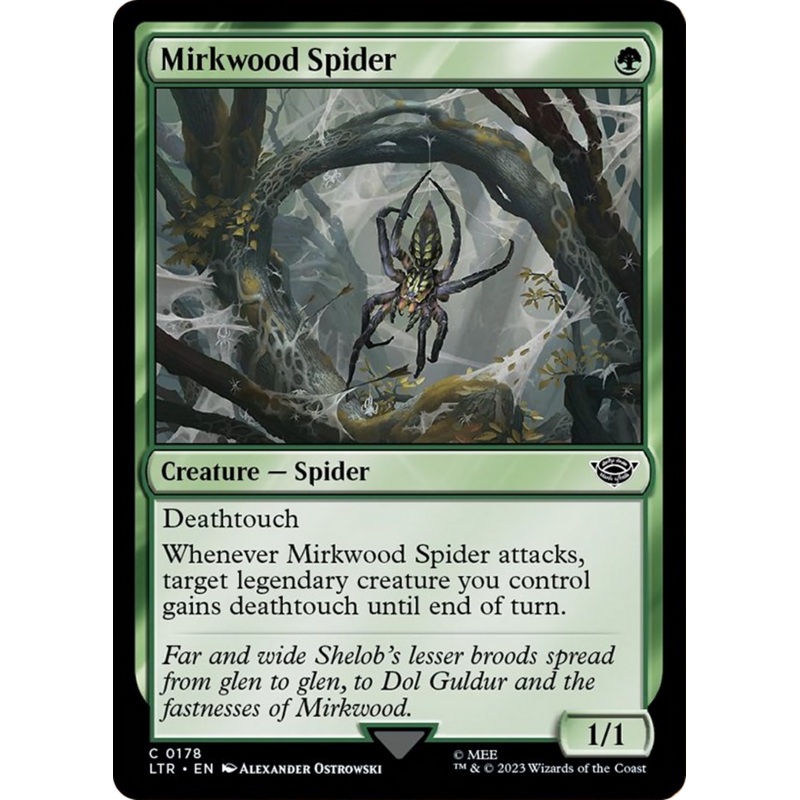 Mirkwood Spider (LTR-178) – The Lord of the Rings: Tales of Middle-earth [Common]
