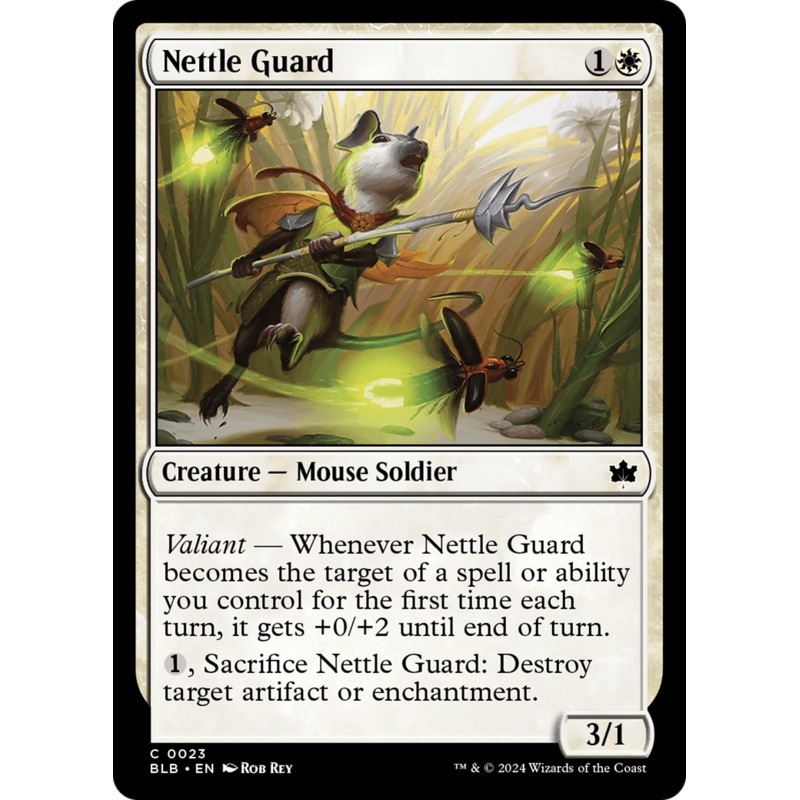 Nettle Guard (BLB-023) – Bloomburrow [Common]
