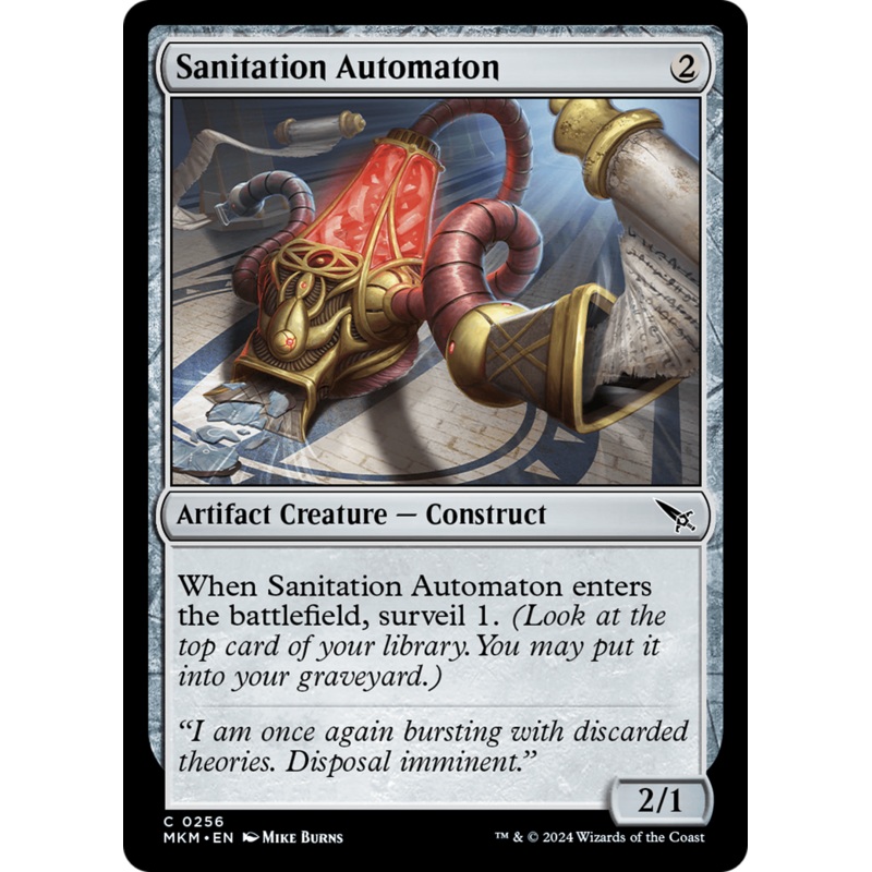 Sanitation Automaton (MKM-256) – Murders at Karlov Manor [Common]