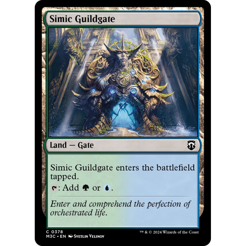 Simic Guildgate (M3C-378) – Modern Horizons 3 Commander Foil [Common]