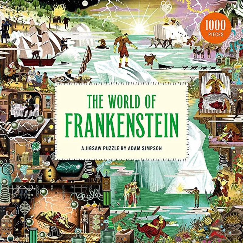 The World Of Frankenstein 1000 Piece Puzzle