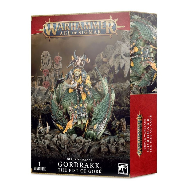 Age of Sigmar Orruk Warclans: Gordrakk, the Fist of Gork AoS OWC Gordrakk