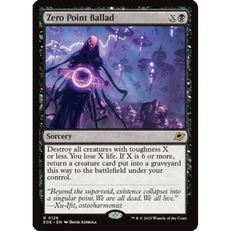 Zero Point Ballad (EOE-128) – Edge of Eternities [Rare] Near Mint