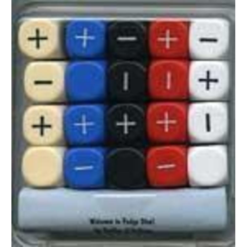 Fudge Dice GMS Multicolor 20 Dice Pack