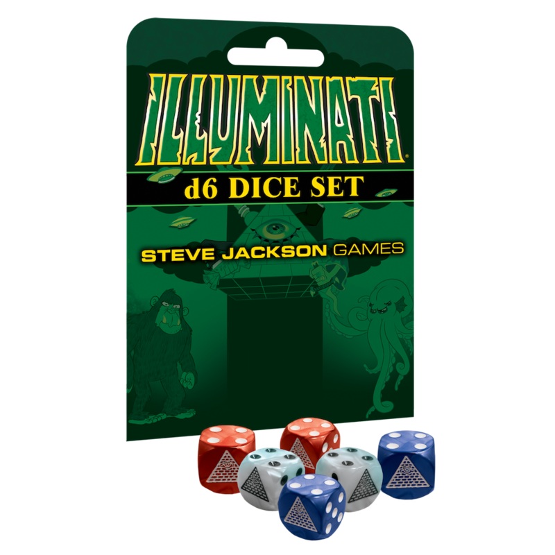 Illimunati D6 Dice Set