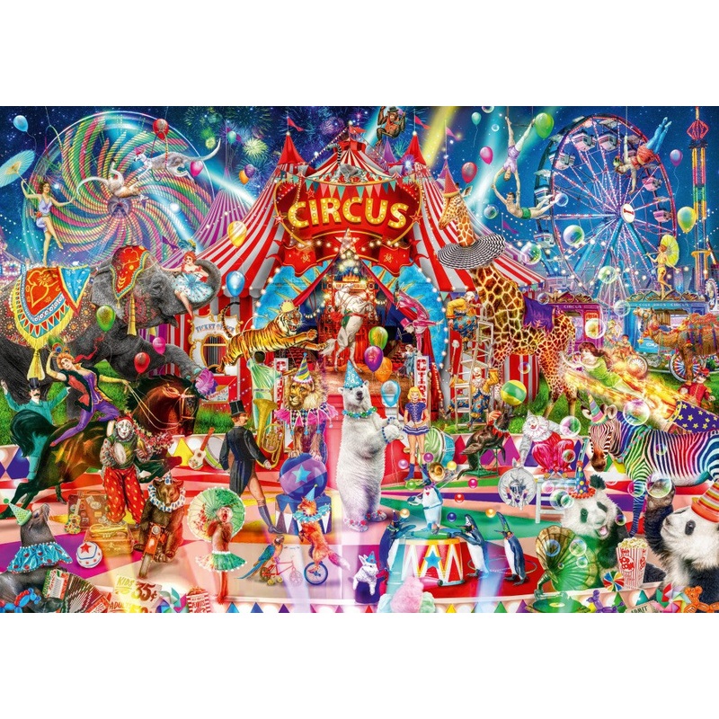 A Night at the Circus  1000 Piece Jigsaw Puzzle (Bluebird Puzzle)