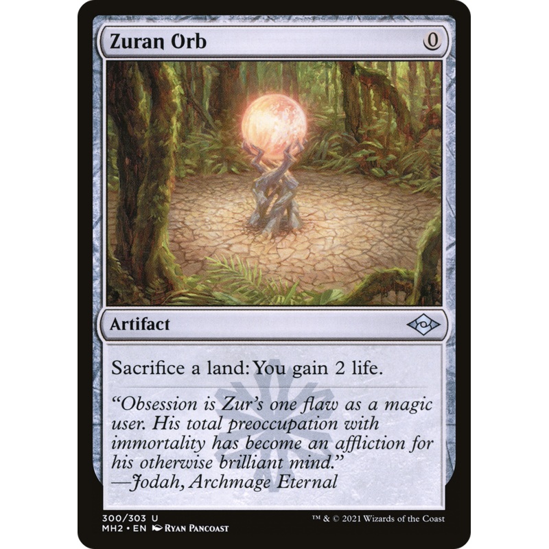 Zuran Orb (MH2-300) – Modern Horizons 2 Foil [Uncommon]