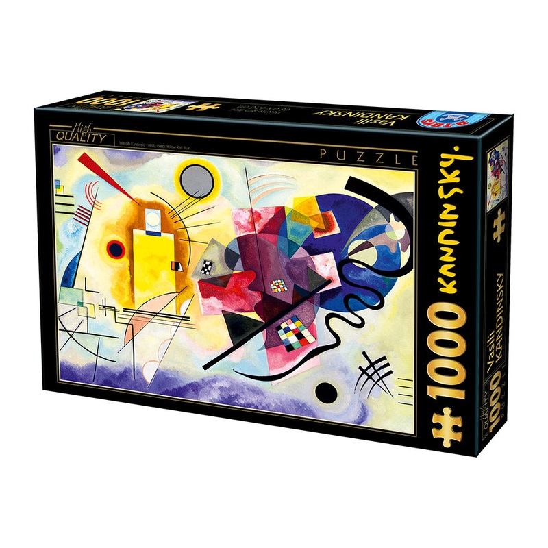 Yellow, Red, Blue by Kandinsky Vassily  1000 Piece Jigsaw Puzzle (Dtoys)