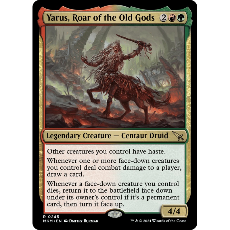 Yarus, Roar of the Old Gods (MKM-245) – Murders at Karlov Manor [Rare]