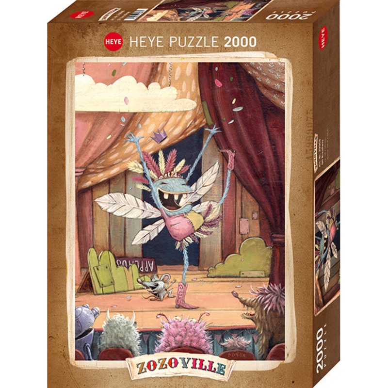 Zozoville: Off Broadway 2000 Piece Jigsaw Puzzle by Heye