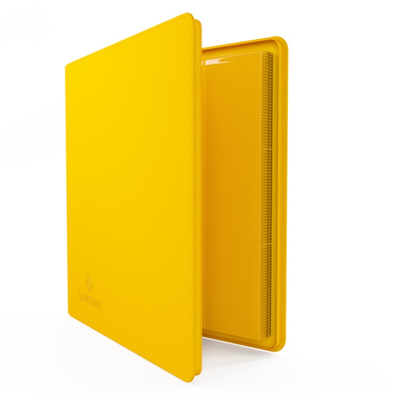 GAMEGENIC ZIP-UP ALBUM 24-POCKET YELLOW