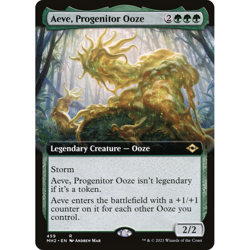Aeve, Progenitor Ooze (MH2-459) – Modern Horizons 2: (Extended Art) [Rare]