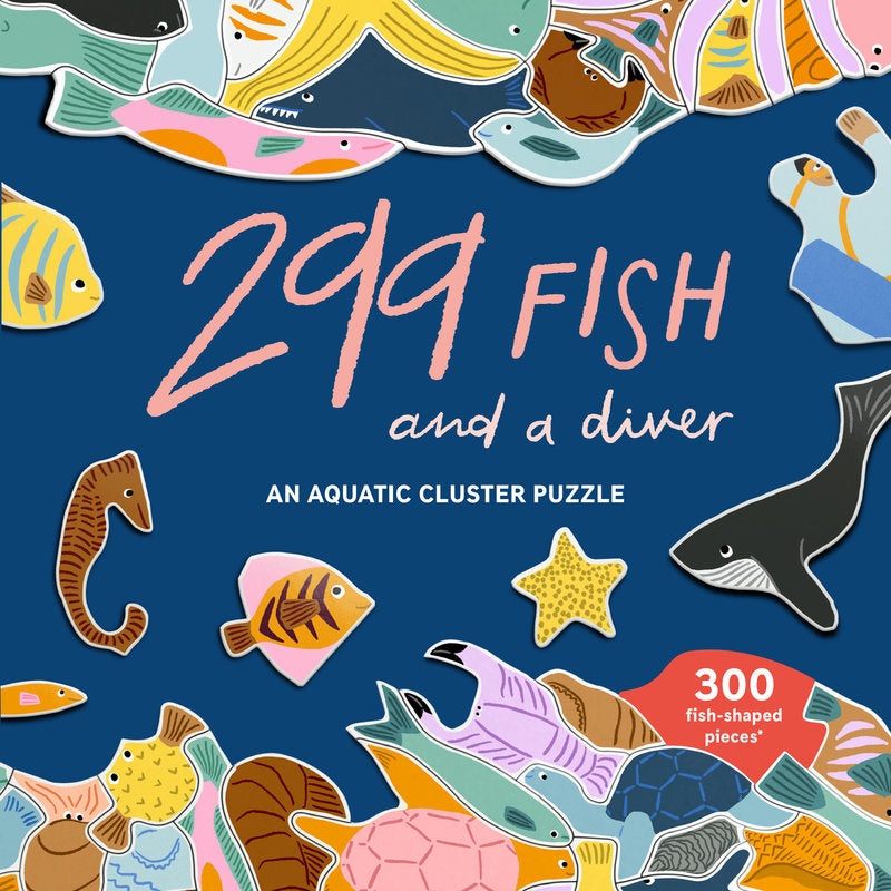 299 Fish (and a Diver) 300 Piece Jigsaw Puzzle