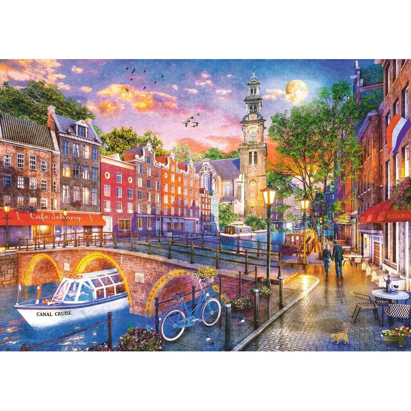 Amsterdam  1000 Piece Jigsaw Puzzle (Ravensburger)