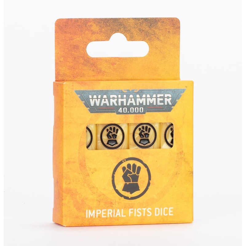 55-64 Warhammer 40000: Imperial Fists Dice – Warhammer 40K | Milsims Games
