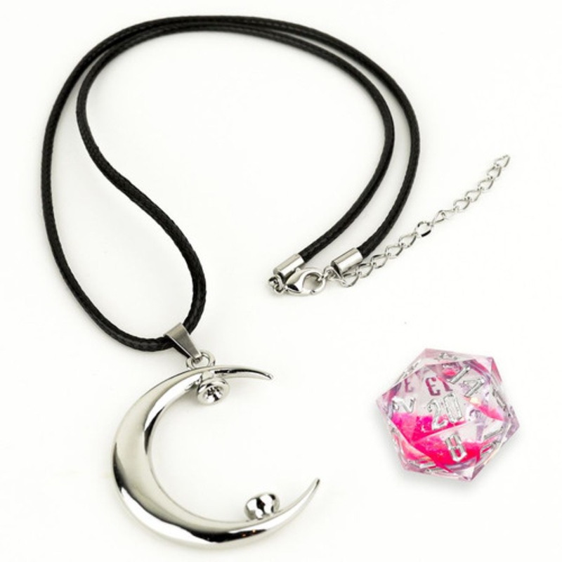 “Be My Nat 20” NecklaceDetachable d20
