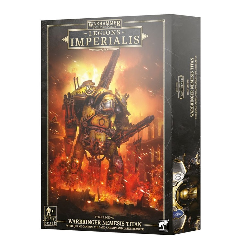 03-25 Legions Imperialis: Warbringer Nemesis Titan With Quake Cannon