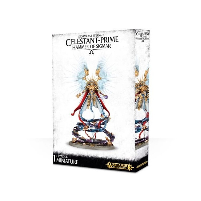 Age of Sigmar Stormcast Eternals: Celestant-Prime, Hammer of Sigmar AoS SCE Celestant Prime