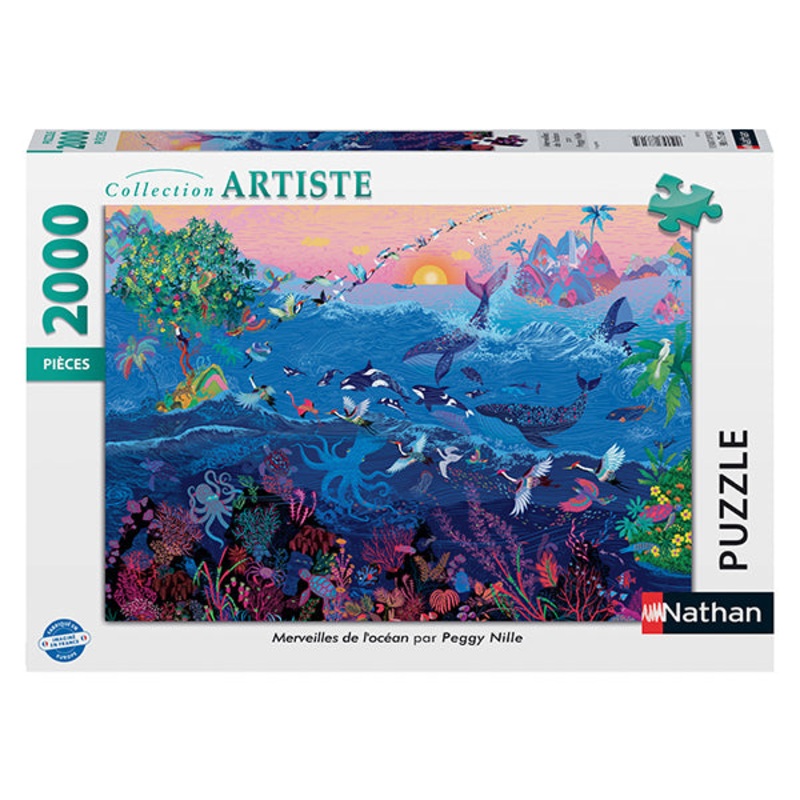 Wonders of the Ocean 2000 Piece Jigsaw Puzzle by Nathan