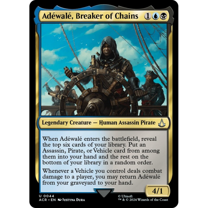 Adwal, Breaker of Chains (ACR-044) – Assassin’s Creed [Uncommon]