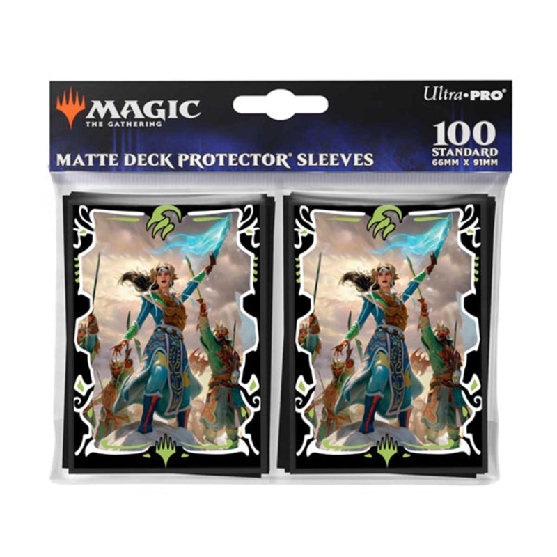 TARKIR DRAGONSTORM ESHKI, TEMUR’S ROAR DECK SLEEVES (100)