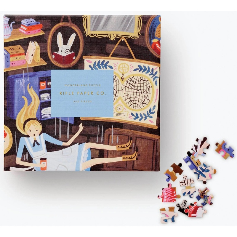 Wonderland 500 Piece Jigsaw Puzzle by Rifle Paper Co