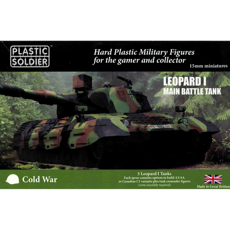 15mm Scale Cold War: Leopard 1 Main Battle Tank