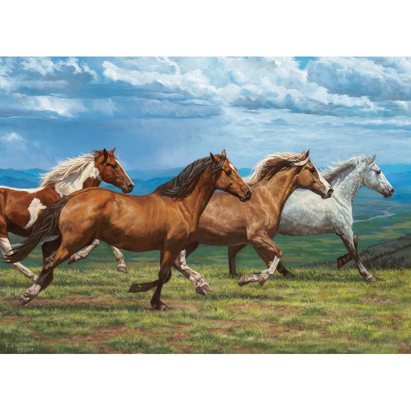 Windswept  1000 Piece Jigsaw Puzzle (Cobble Hill)