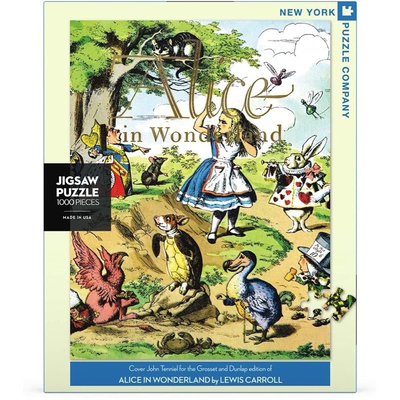 Alice in Wonderland  1000 Piece Jigsaw Puzzle (New York Puzzle Company)