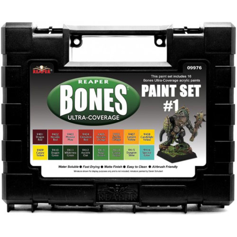 Bones Ultra-Coverage Paints: Set #1
