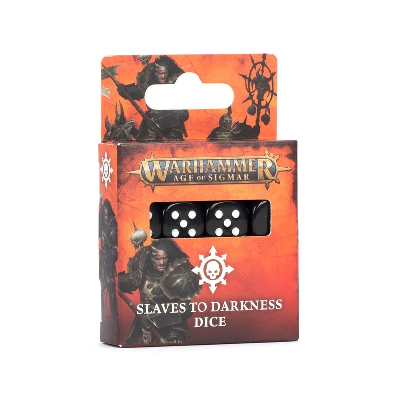 Age of Sigmar Slaves to Darkness: Dice Set AoS SDK Dice Set
