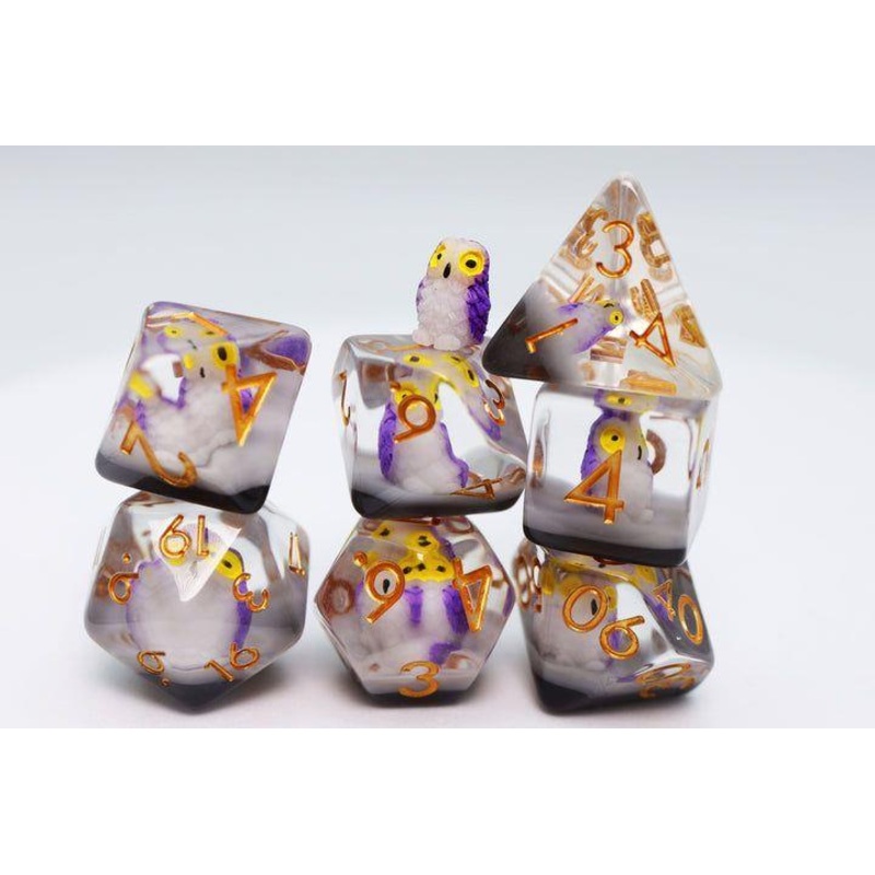 7ct Purple Owl