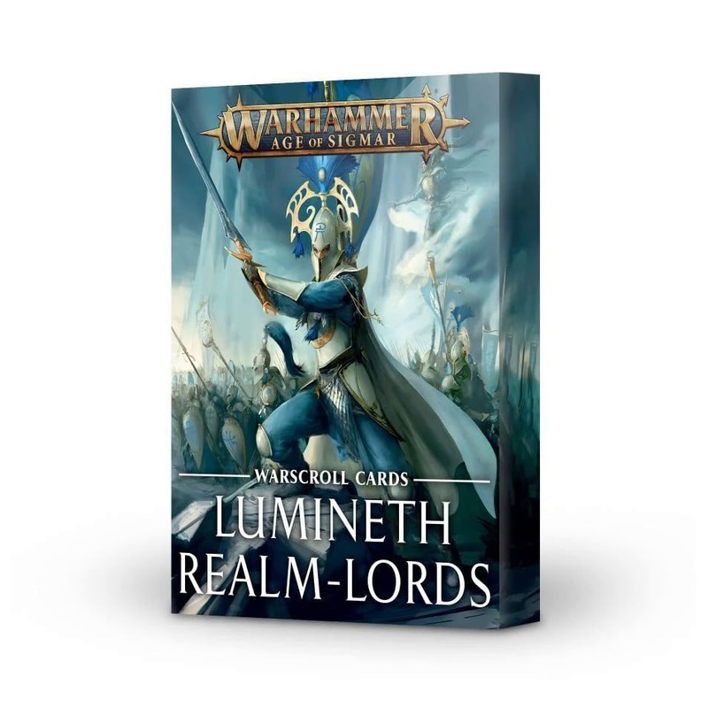Age of Sigmar Lumineth Realm Lords Warscroll Cards AoS Warscroll Cards Lumin ’21