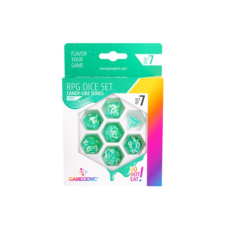 CANDY-LIKE SERIES – MINT RPG DICE SET