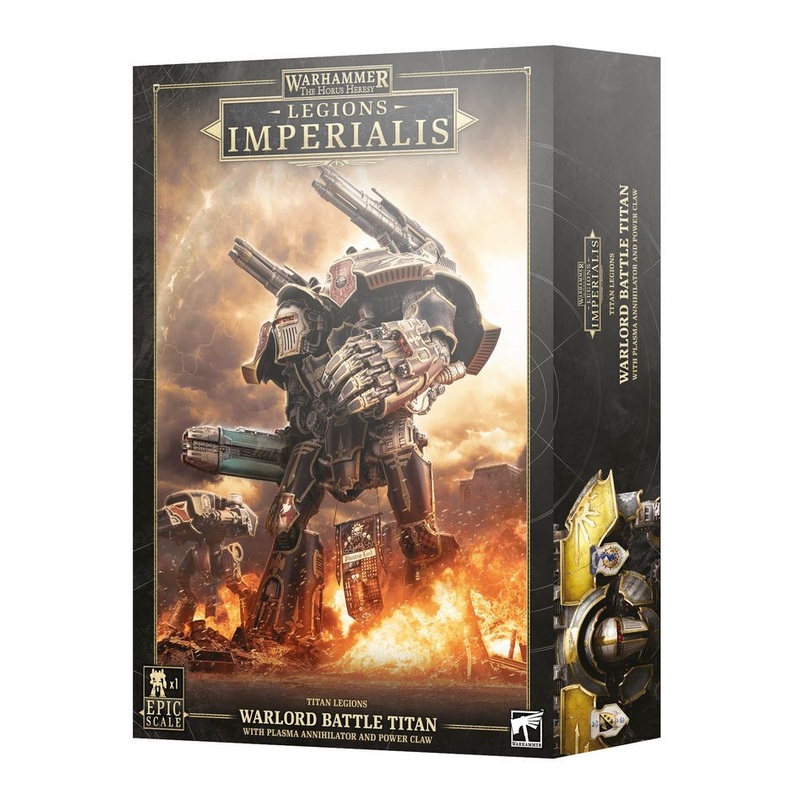 03-21 Legions Imperialis: Warlord Titan with Plasma Annihilator | Milsims Games