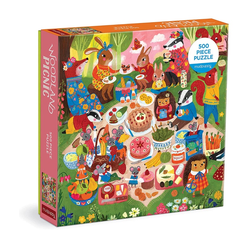 Woodland Picnic 500 Piece Family Puzzle