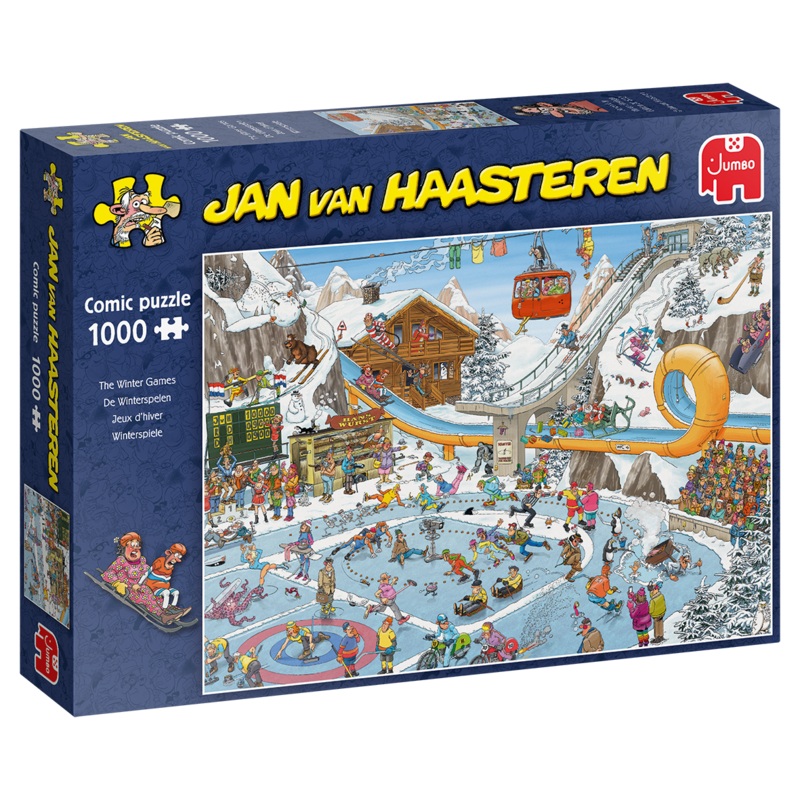 Winter Games 1000 Piece Jigsaw Puzzle by Jumbo
