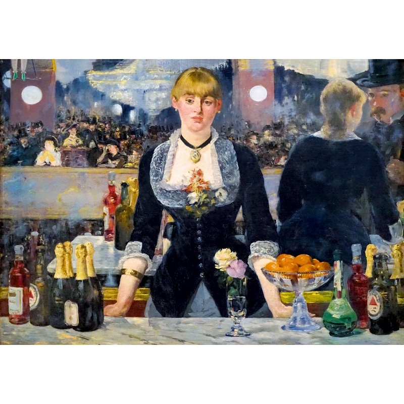 A Bar at the Folies-Bergre, 1882 by douard Manet  1000 Piece Jigsaw Puzzle (Bluebird Puzzle)