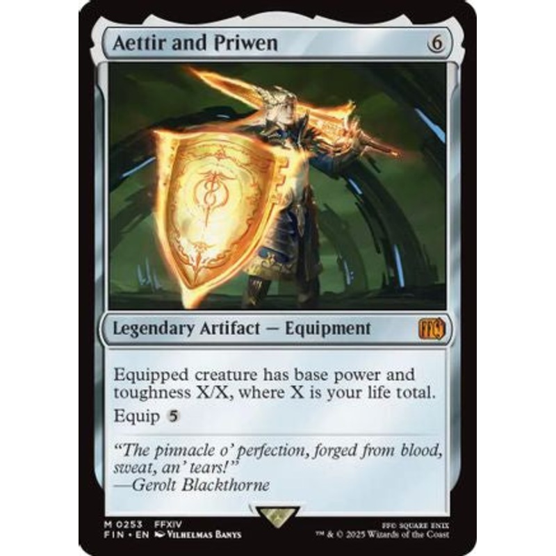 Aettir and Priwen (FIN-253) – FINAL FANTASY [Mythic] Near Mint