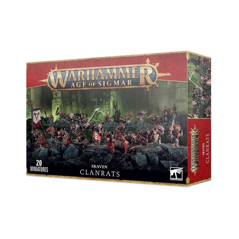 Age of Sigmar Skaven: Clanrats AoS SKV Clanrats