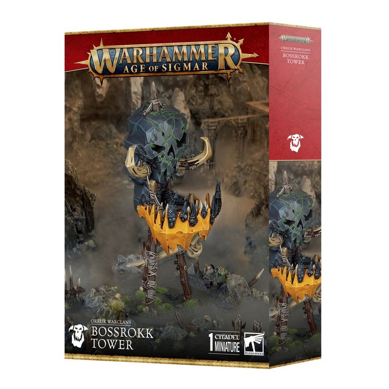 Age of Sigmar Orruk Warclans: Bossrokk Tower AoS OWC Bossrokk Tower