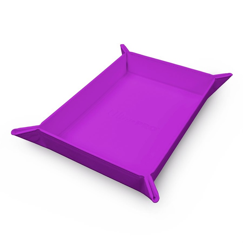 Ultra Pro – Magnetic Folding Dice Tray – Vivid: Purple