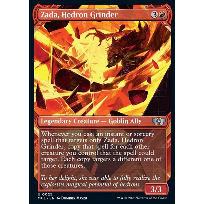 Zada, Hedron Grinder (MUL-025) – Multiverse Legends: (Showcase) [Uncommon]