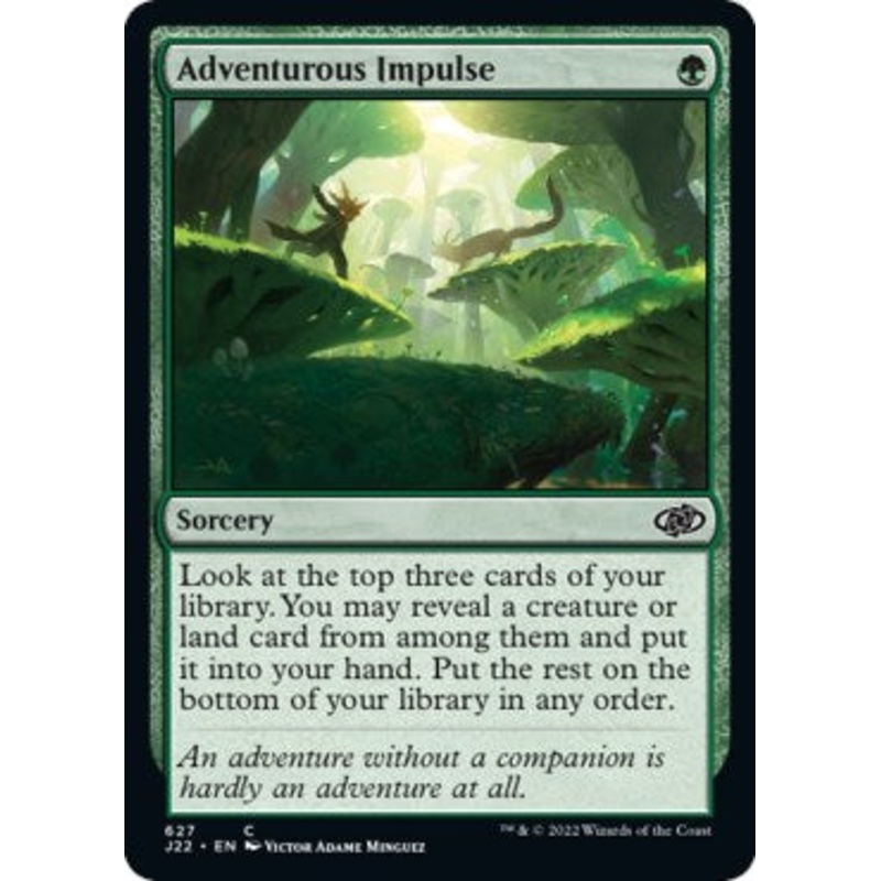 Adventurous Impulse (J22-627) – Jumpstart 2022 [Common]