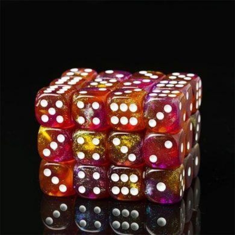 12ct d6 Pips Autumnal Wrath 12d6 Pips Autumnal Wrath